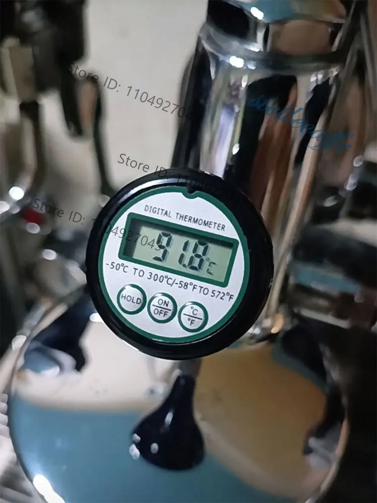 Coffee Machine Expobar - 新しいモデル E61 温度計エスプレッソマシン Expobar ROCKET 半自動コーヒーメーカーヘッド部品用