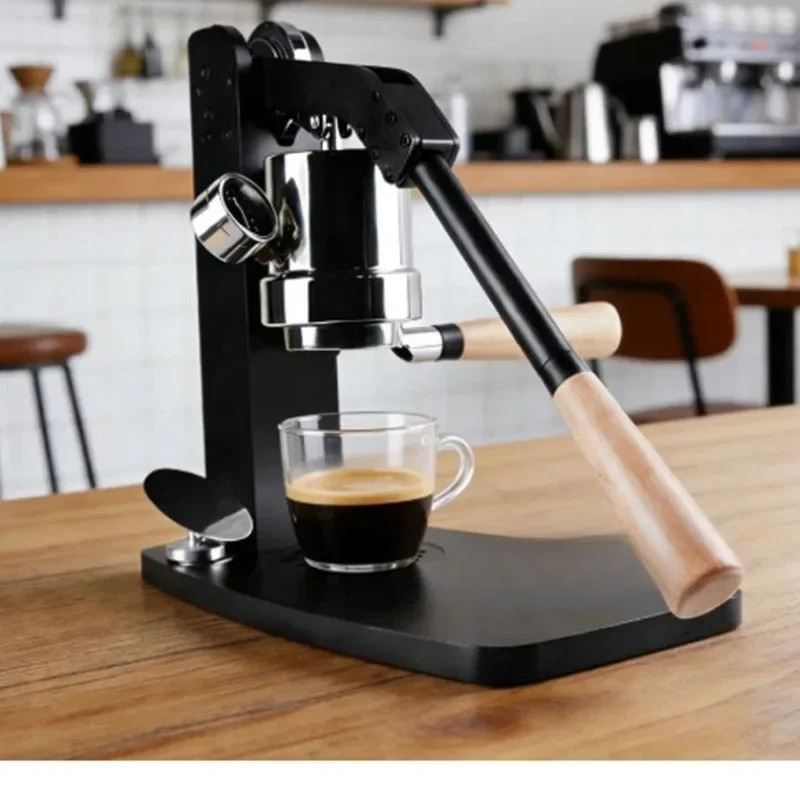 ハンドレバー式エスプレッソコーヒーメーカー ポータブル手動プ - Coffee Equipment For Espresso Machine のレビューと価格
